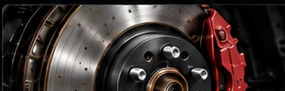 Vehicle brake rotor and caliper